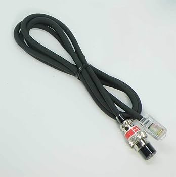 アドニス　横着マイク　アマチュア無線　マイク変換コード付き　フレキシブルマイク アドニス製フレキシブルマイク 横着マイク FX-6 変換コード付